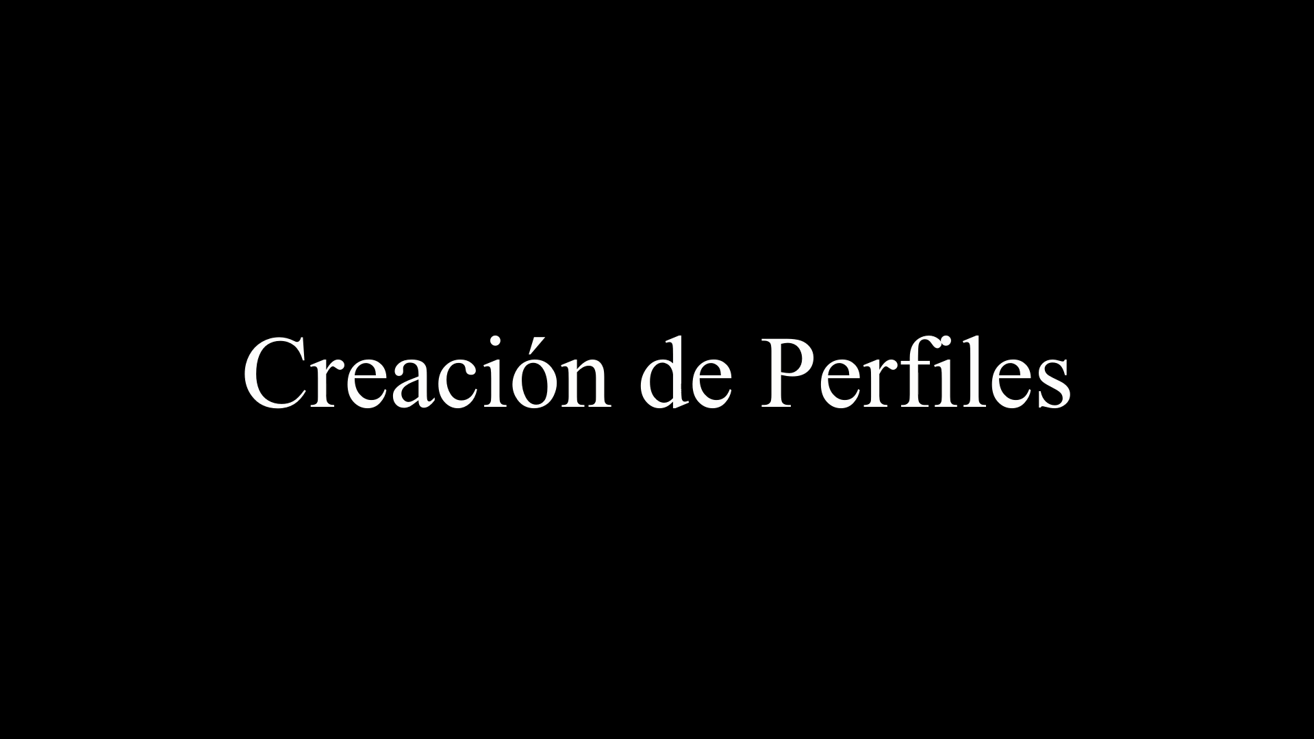 Perfiles